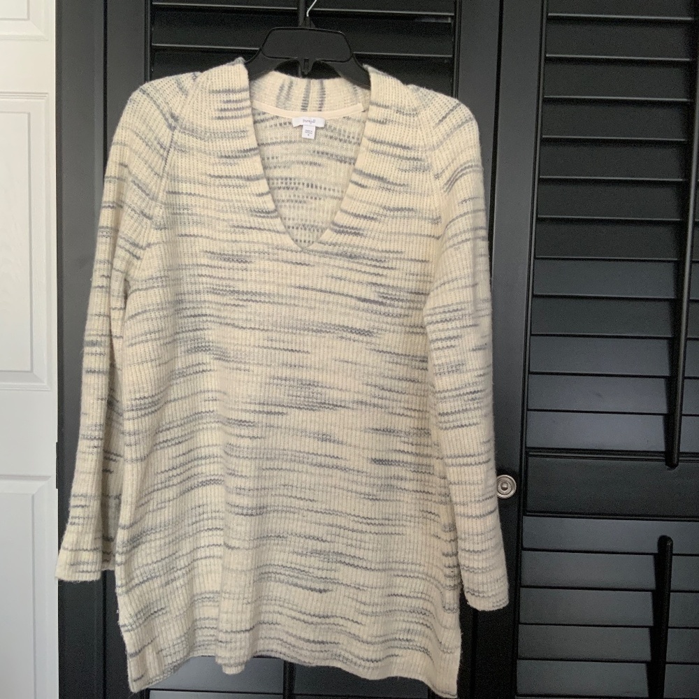 J Jill tunic length, v-neck sweater. Size M